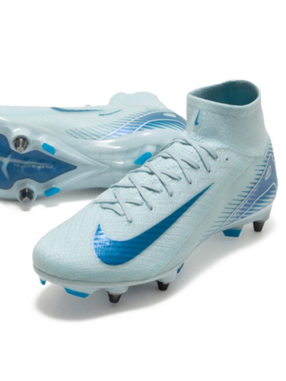 Nike Superfly 10 Elite SG Mens Size 9 Glacier Blue Soccer Cleats HJ3717-400 NEW